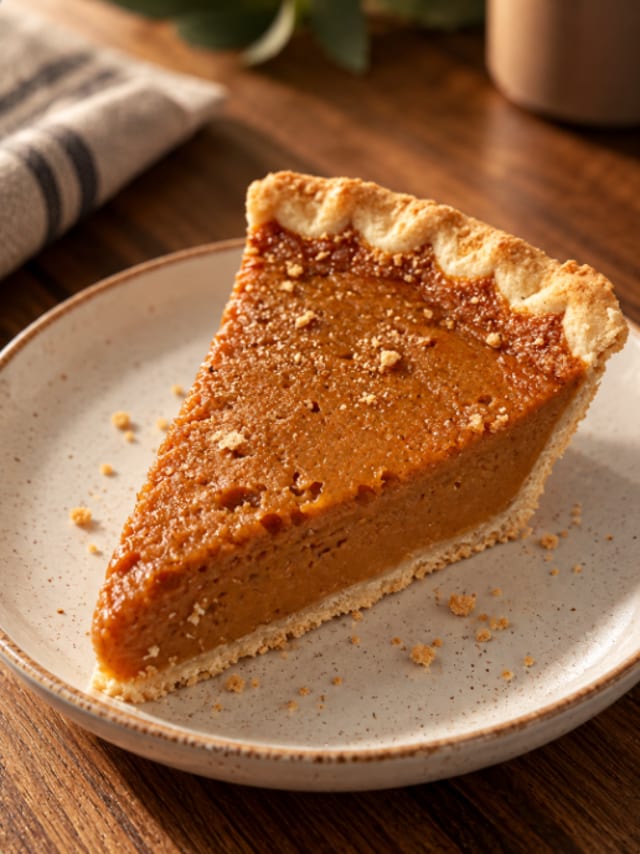 Slice of Pumpkin Pie