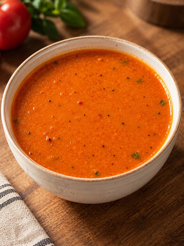Tomato Basil Soup.
