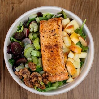 Salmon Waldorf Salad